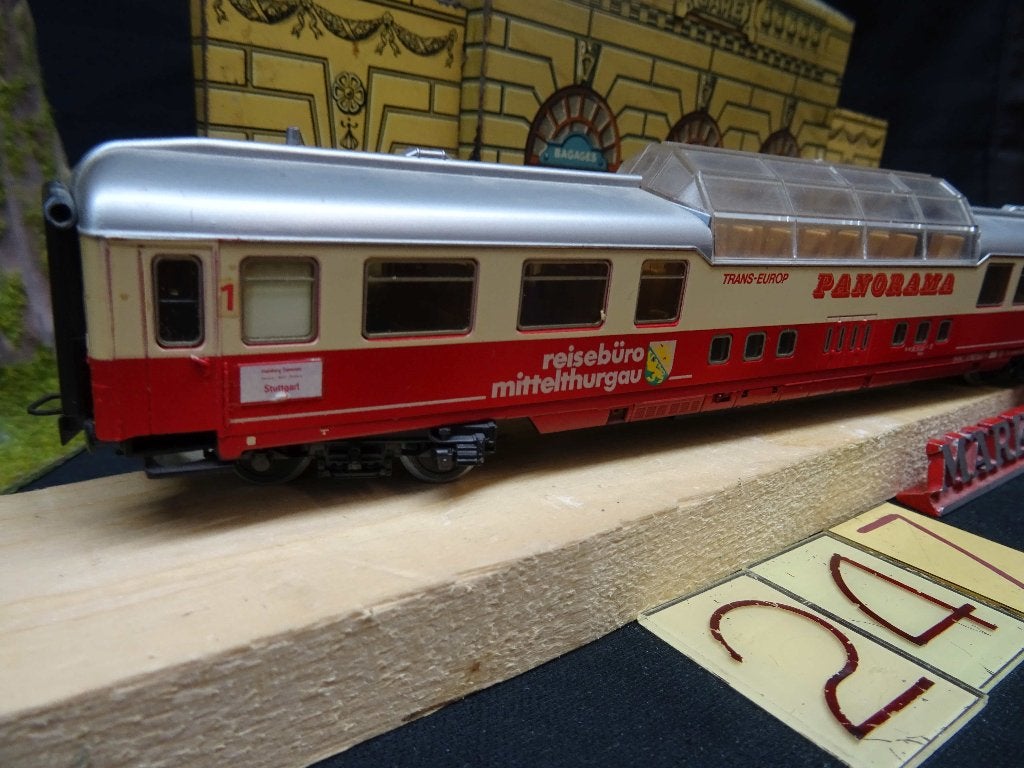 247=Marklin 4169 TEE panoramadak rijtuig.610, Wisselstroom, Gebruikt, Wagon, Ophalen of Verzenden