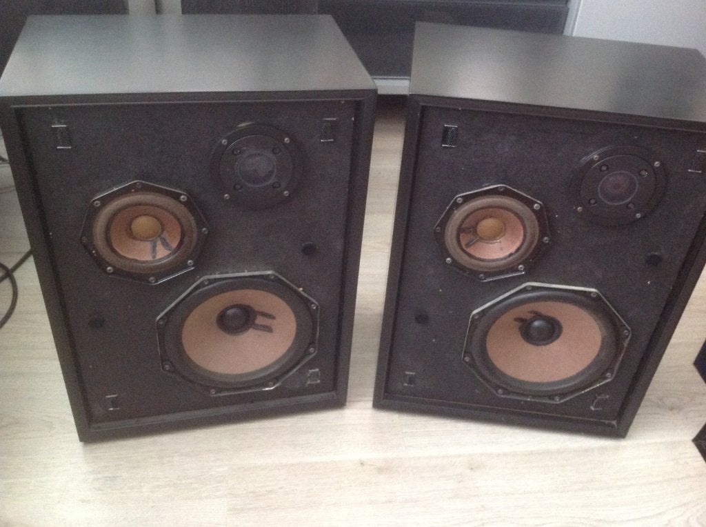Speakers Philips 22ah000/00R 3-way, Vloerstaande Luidspreker, 120 tot 150 watt, Ophalen of Verzenden, Zo goed als nieuw, Stofbestendig
