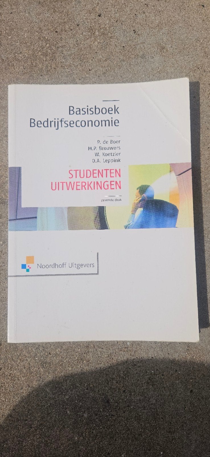 Basisboek Bedrijfseconomie - Studenten Uitwerkingen, Ophalen of Verzenden, Gamma, HBO, P. de Boer, M.P. Brouwers, W. Koetzier, J.A. Leppink