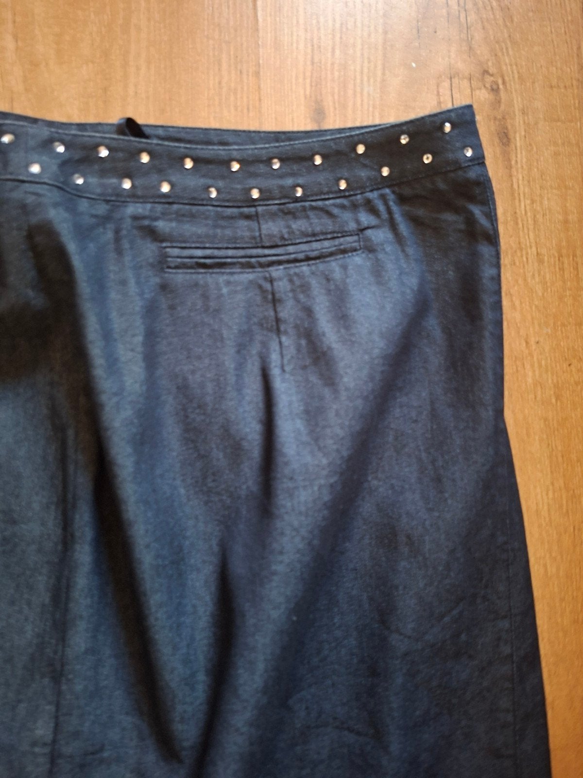 Taifun spijkerrok maat 44 met studs, Kleding | Dames, Blauw, Maat 42/44 (L), Ophalen of Verzenden, Gedragen