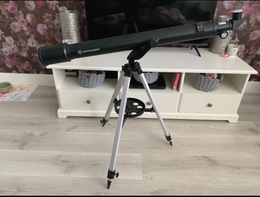 Breder sirius 70/900 telescoop, Ophalen, Zo goed als nieuw, Minder dan 80 mm, Lenzentelescoop (refractor)