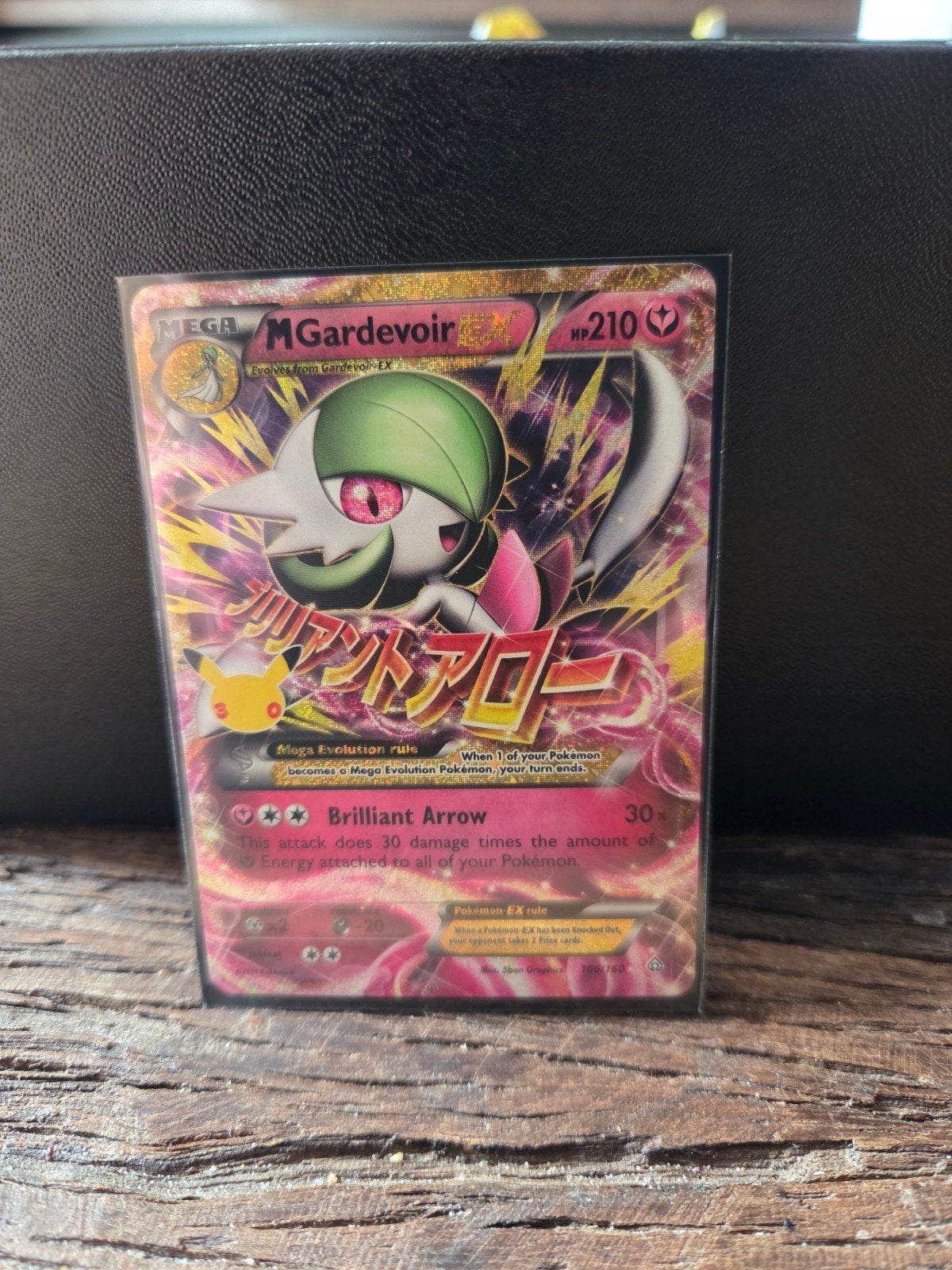 Pokémon Kaart: Mega Gardevoir EX (Foil) 30th Anniversary, Ophalen of Verzenden, Nieuw, Losse kaart, Foil