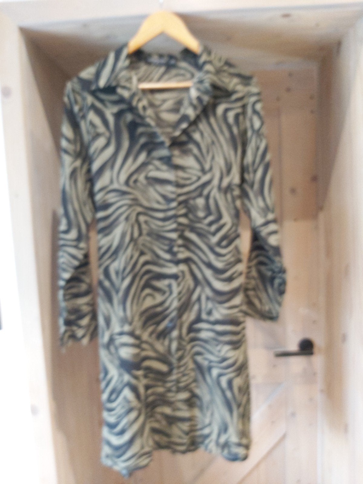 Lichte dunne jurk  by Elja Zebra Print Jurk L/XL nieuw, Ophalen, Nieuw, Maat 46/48 (XL) of groter, Onder de knie