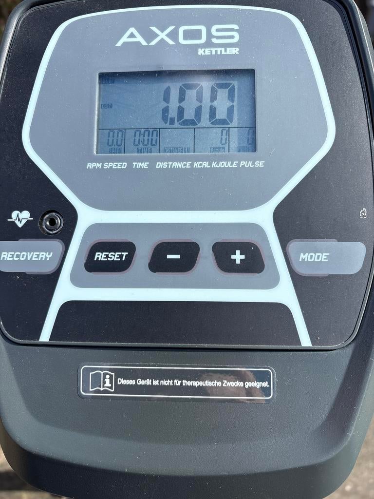 Kettler Axos Hometrainer, Sport en Fitness, Fitnessmaterialen, Ophalen, Gebruikt, Benen, Overige typen