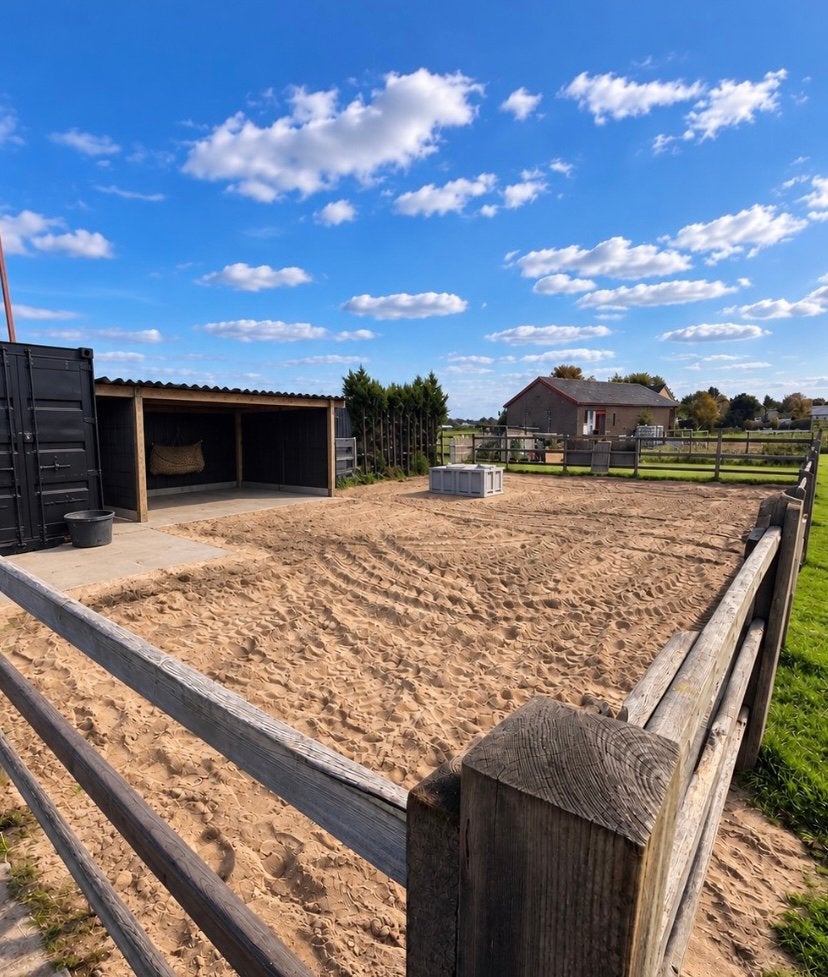 Paddock weide stal stalling paard pony heemskerk, Dieren en Toebehoren, Stalling
