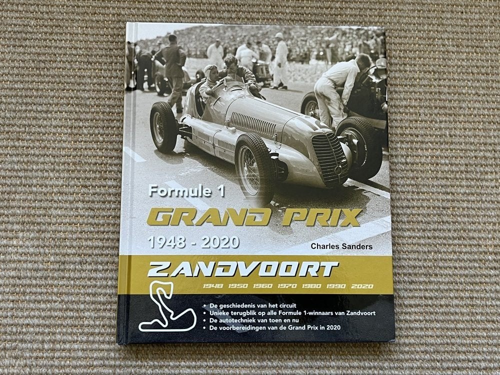 Boek: Formule 1 Grand Prix Zandvoort 1948 - 2020 F1, Ophalen of Verzenden, Gebruikt, Formule 1