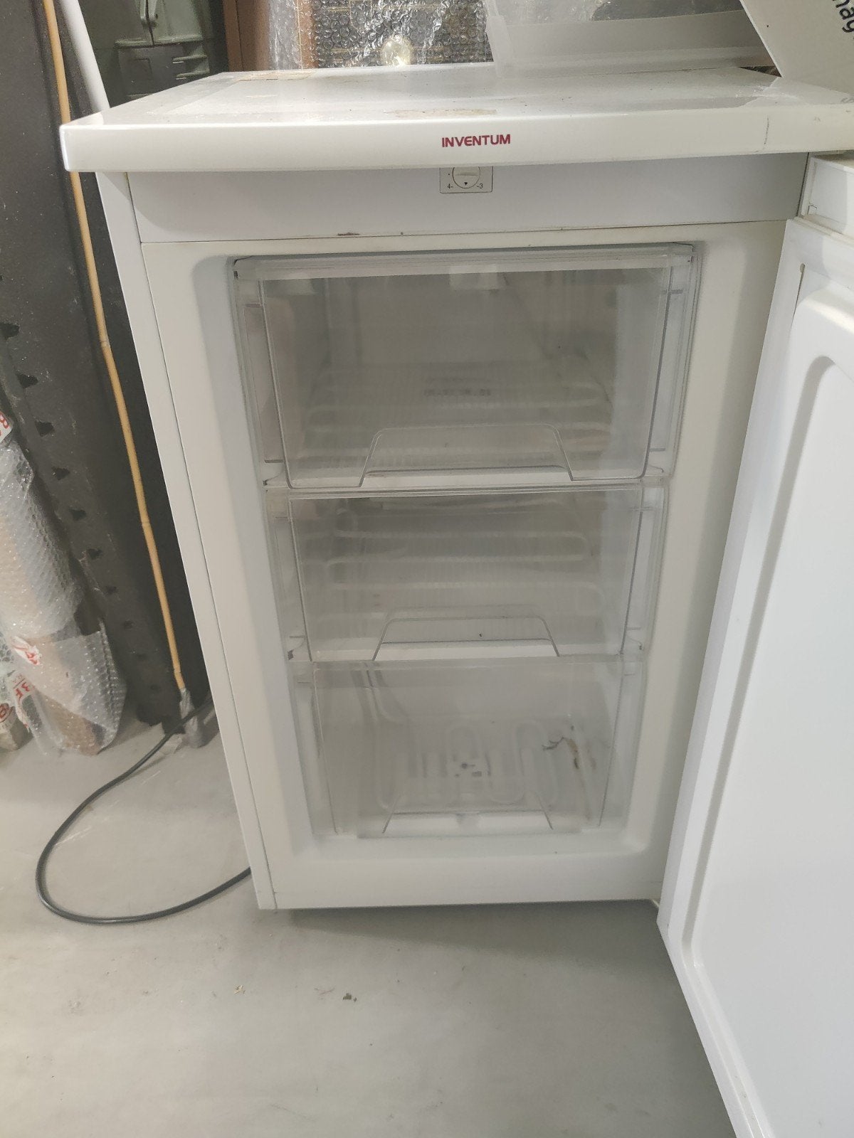 Inventum VR501 Vrijstaande Vriezer - Energieklasse A++, Gebruikt, Minder dan 60 cm, Energieklasse A of zuiniger, Vrijstaand