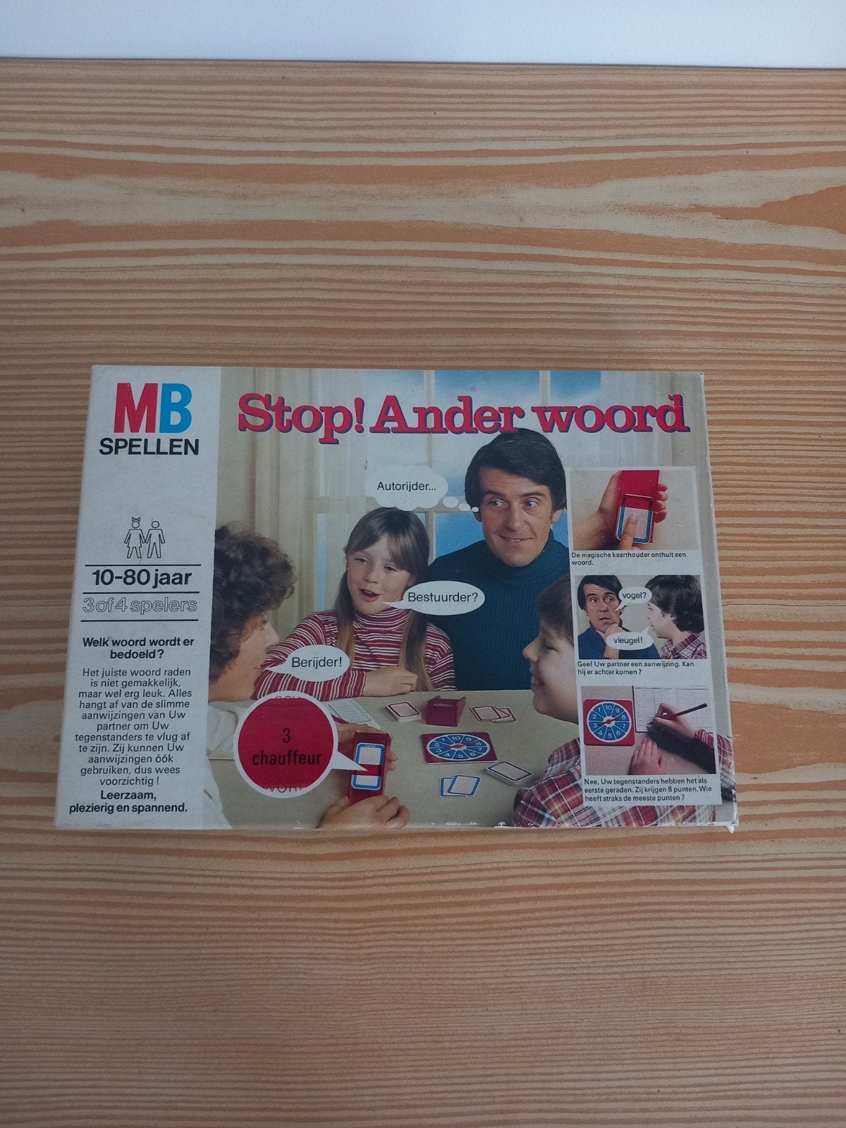 MB Stop! Ander woord - Leerzaam en Spannend Woordspel, Hobby en Vrije tijd, Gezelschapsspellen | Bordspellen, Drie of vier spelers