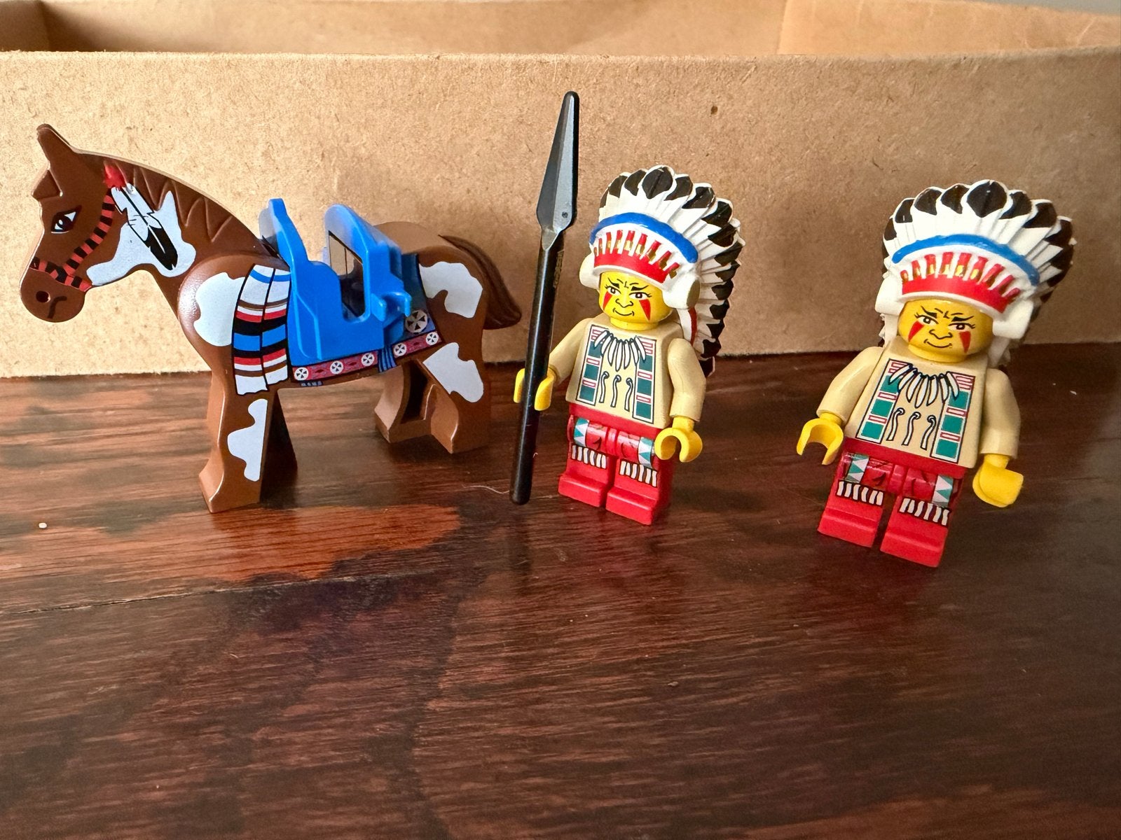 Lego Indianen western vintage uit Set 6709 Figuur WW017, Gebruikt, Overige thema's, Lego, Ophalen of Verzenden