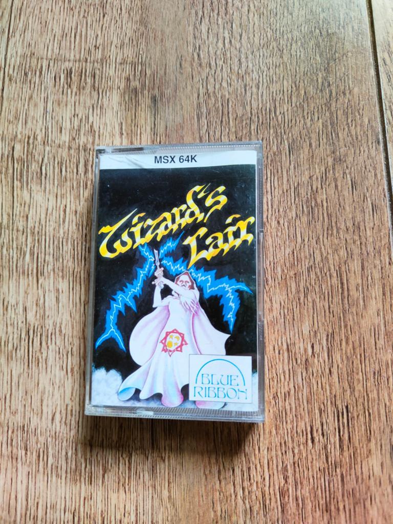 MSX spel - Blue Ribbon Wizard's Lair, Computers en Software, Vintage Computers, Ophalen of Verzenden