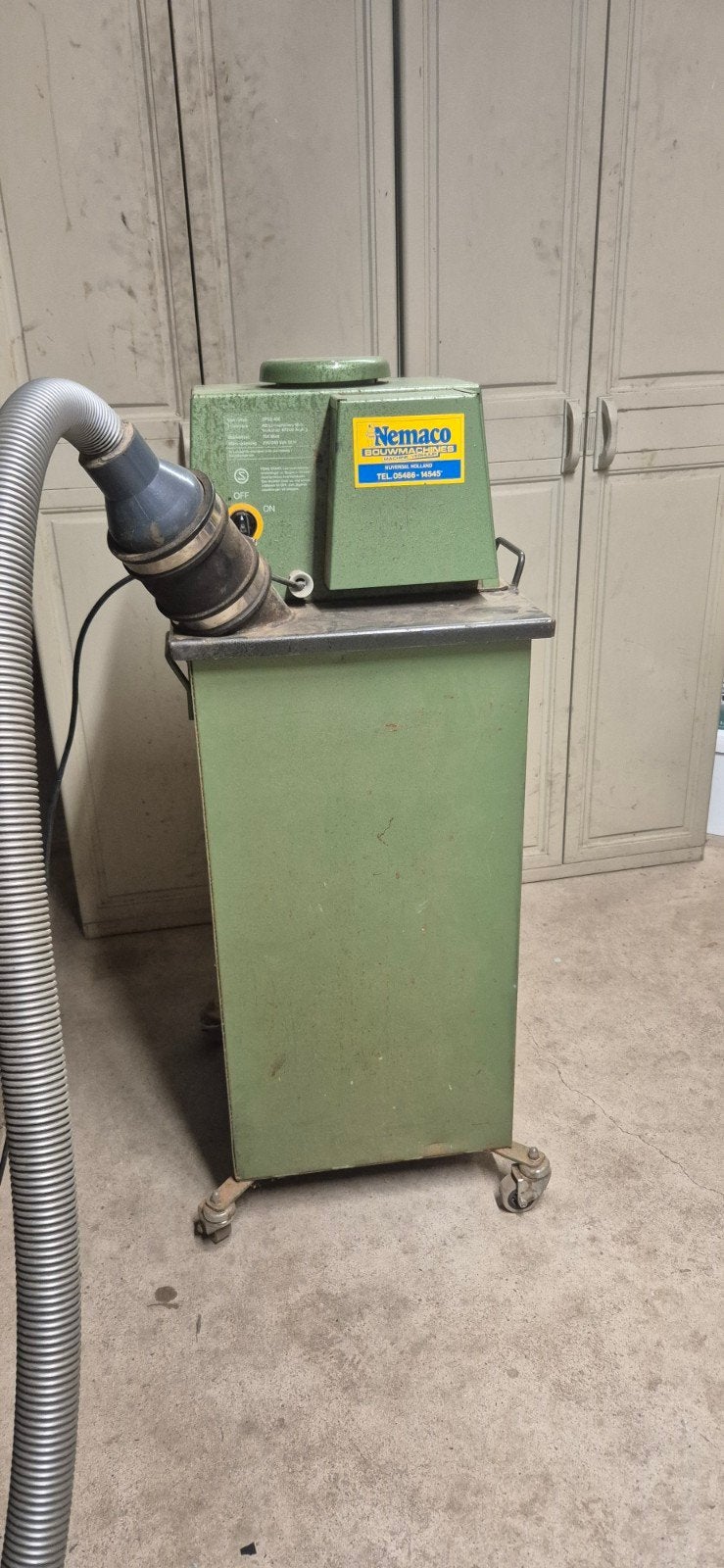 Industriële bouwstofzuiger, Witgoed en Apparatuur, Ophalen, Gebruikt, Industriële stofzuiger, Minder dan 1200 watt