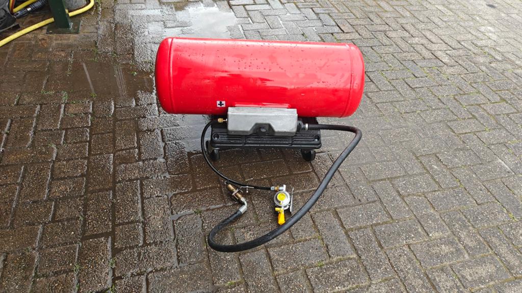 LPG/gasdamp tank 60 liter - zo goed als nieuw, Caravans en Kamperen, Ophalen of Verzenden, Zo goed als nieuw