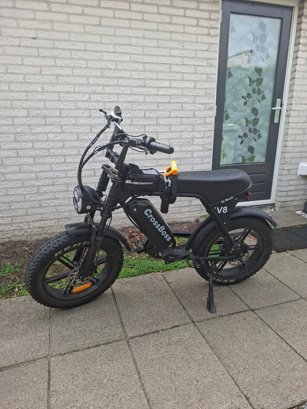 CrossBoss V8 Fatbike – 1880 km – Alarm – Slot –, Zo goed als nieuw, Ophalen, Overige merken