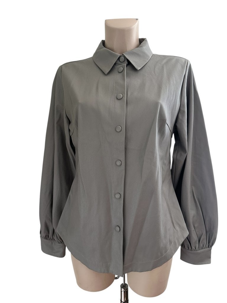 Summum blouse L, Maat 38/40 (M), Ophalen of Verzenden, Zo goed als nieuw, Grijs