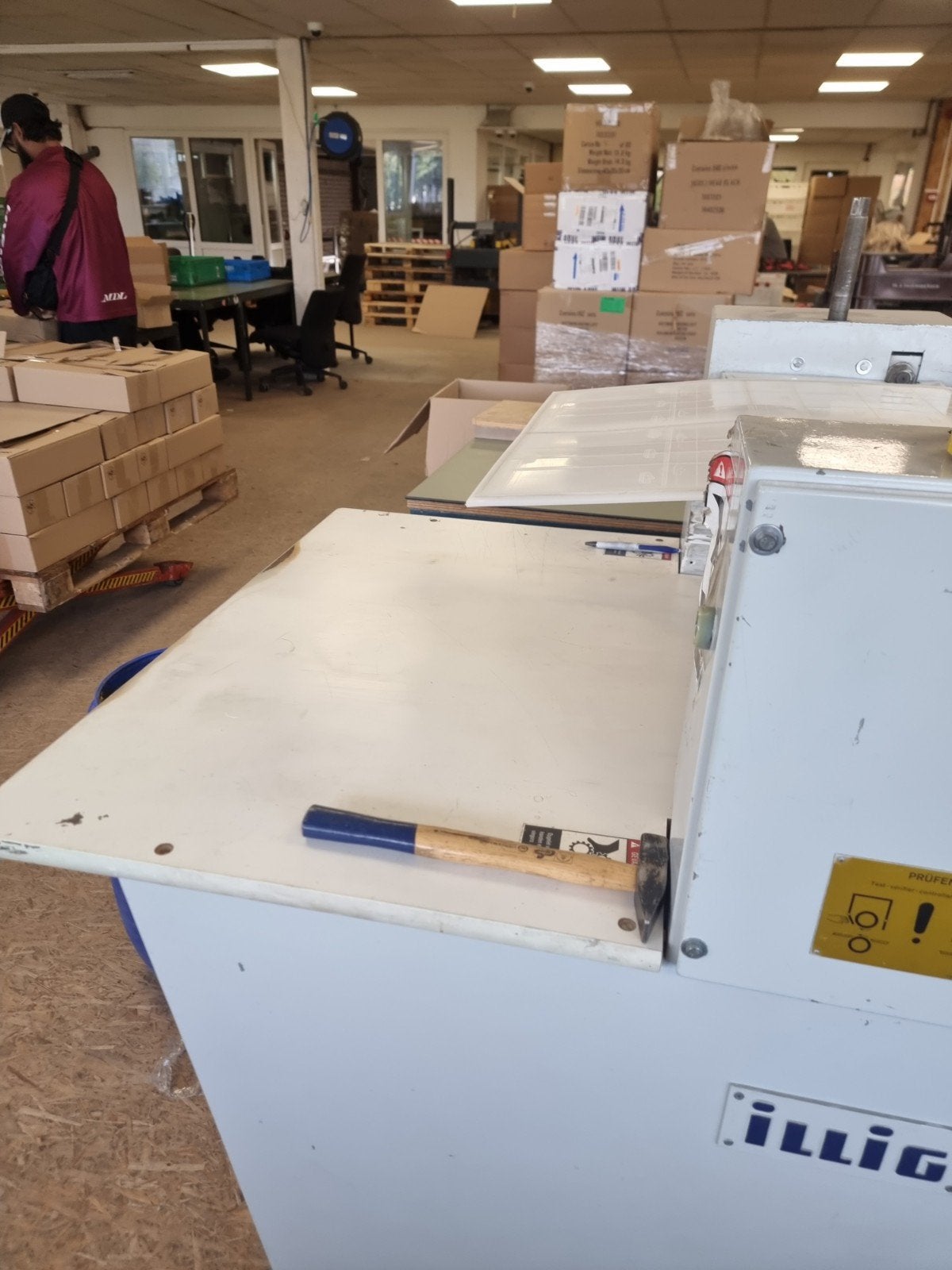 Illig Stansmachine 600M, Ophalen of Verzenden