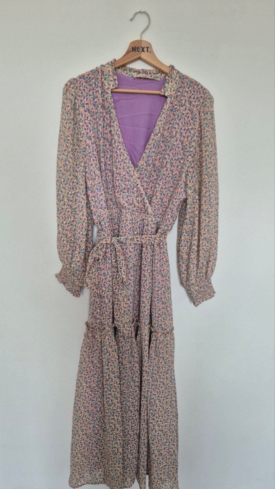 Aaiko maxidress maat L, Kleding | Dames, Maat 38/40 (M), Aaiko, Zo goed als nieuw, Onder de knie