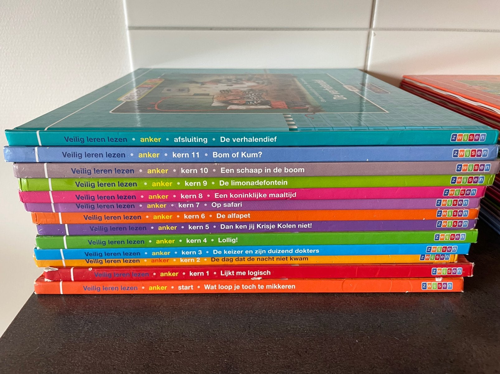 VLL voorleesboeken (Anker boeken) - 2 stapels, Ophalen of Verzenden, Gelezen, Overige niveaus, Nederlands