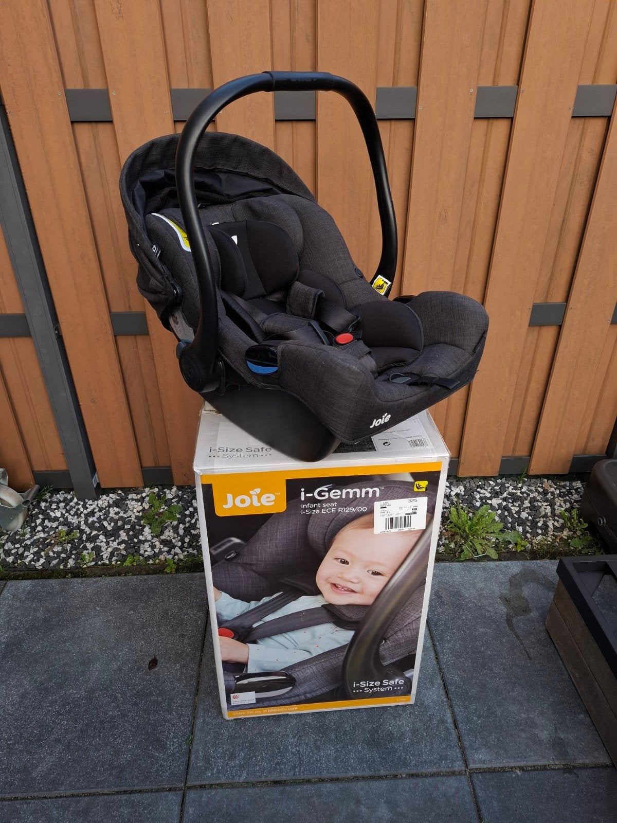 Joie i-Gemm i-Size Safe autostoel - Zo goed als nieuw, Overige merken, Autogordel of Isofix, Zo goed als nieuw, 0 t/m 13 kg