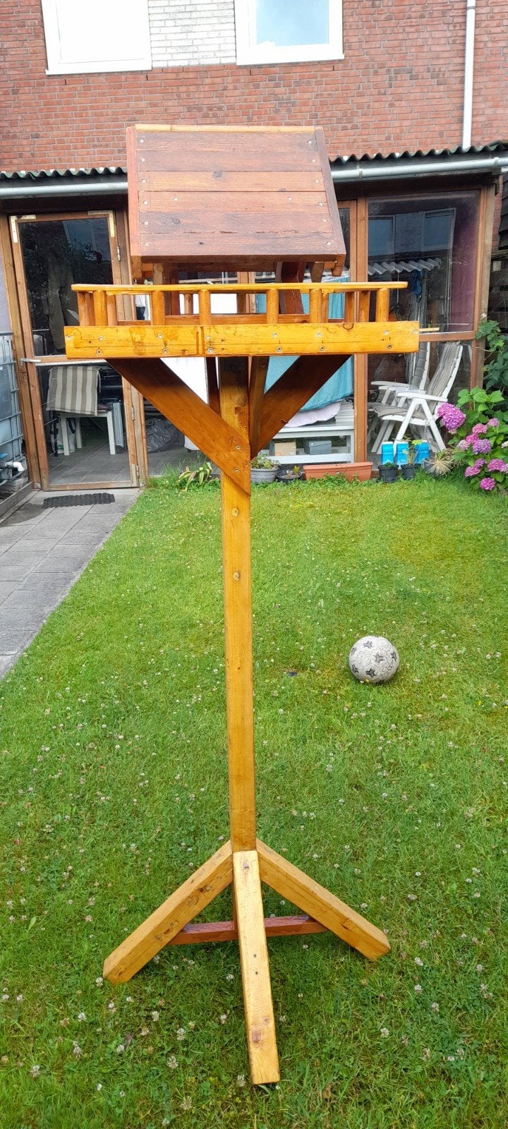 Zelf gemaakte vogel huis, Tuin en Terras, Ophalen of Verzenden