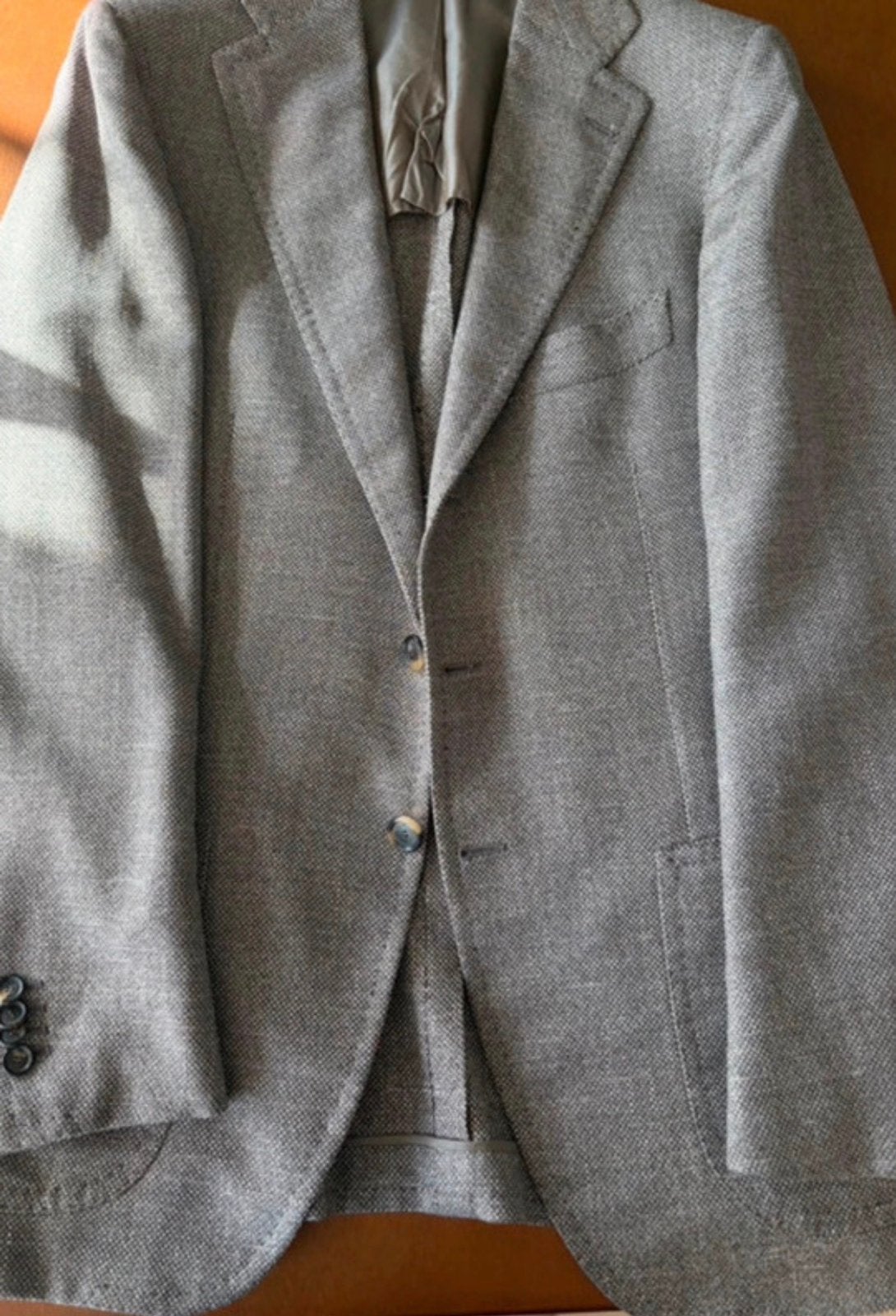 Cesare Attolini blazer 46, Kleding | Heren, Ophalen of Verzenden, Zo goed als nieuw, Maat 46 (S) of kleiner, Beige