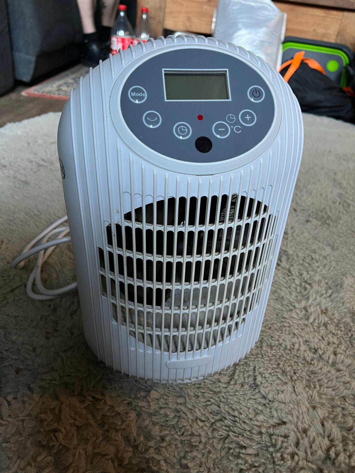 QUIGG Hete Lucht Ventilator FHR-1 - 2200W, Witgoed en Apparatuur, Ventilatoren, Ophalen of Verzenden, Gebruikt, Overige