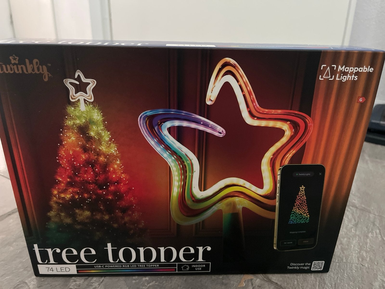 Led ster, Diversen, Kerst, Ophalen of Verzenden, Nieuw