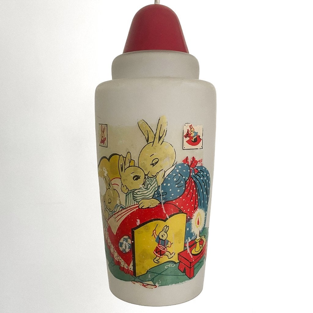 Vintage, retro lamp kinderkamer konijntjes, Verzamelen, Retro, Huis en Inrichting, Ophalen of Verzenden