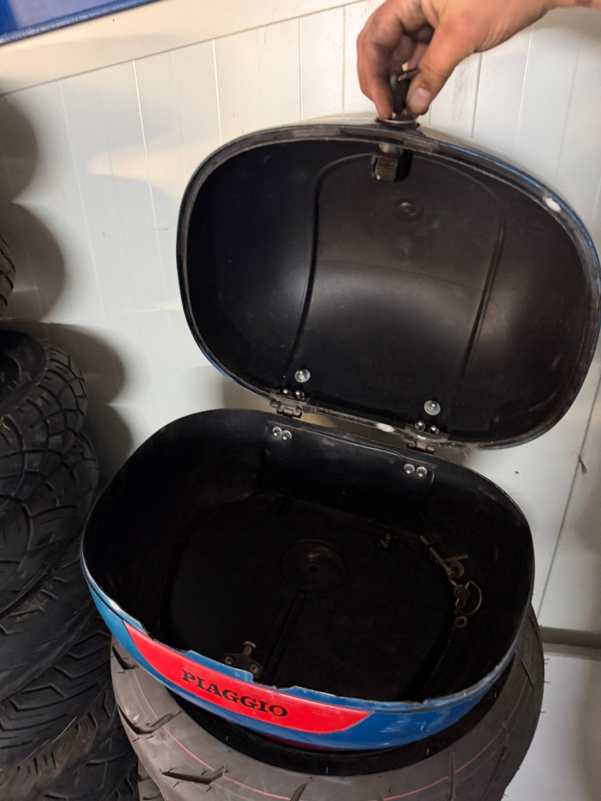 vespa et4 125cc koffer, Ophalen, Zo goed als nieuw, Overige typen, Vespa