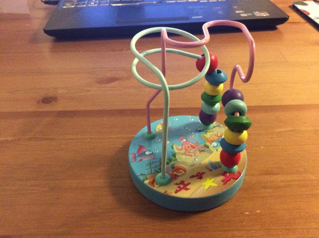 kleine houten motoriek speelspiraal. nieuw, Ophalen of Verzenden, Nieuw