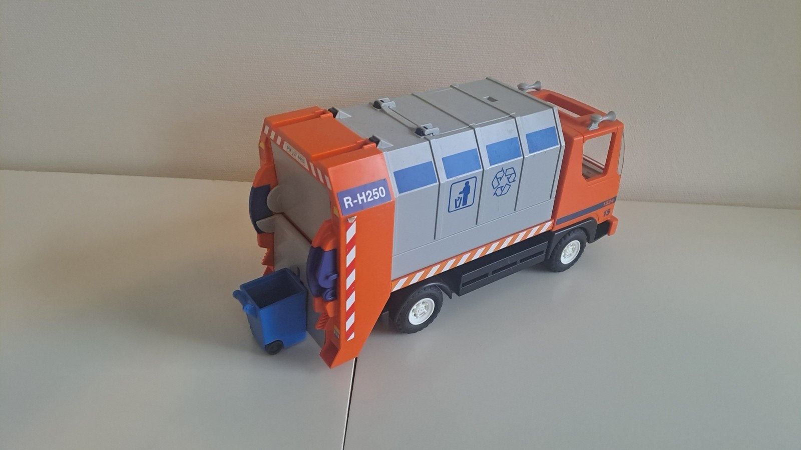 playmobil vuilniswagen, Kinderen en Baby's, Speelgoed | Playmobil, Ophalen, Complete set, Voertuig, Zo goed als nieuw