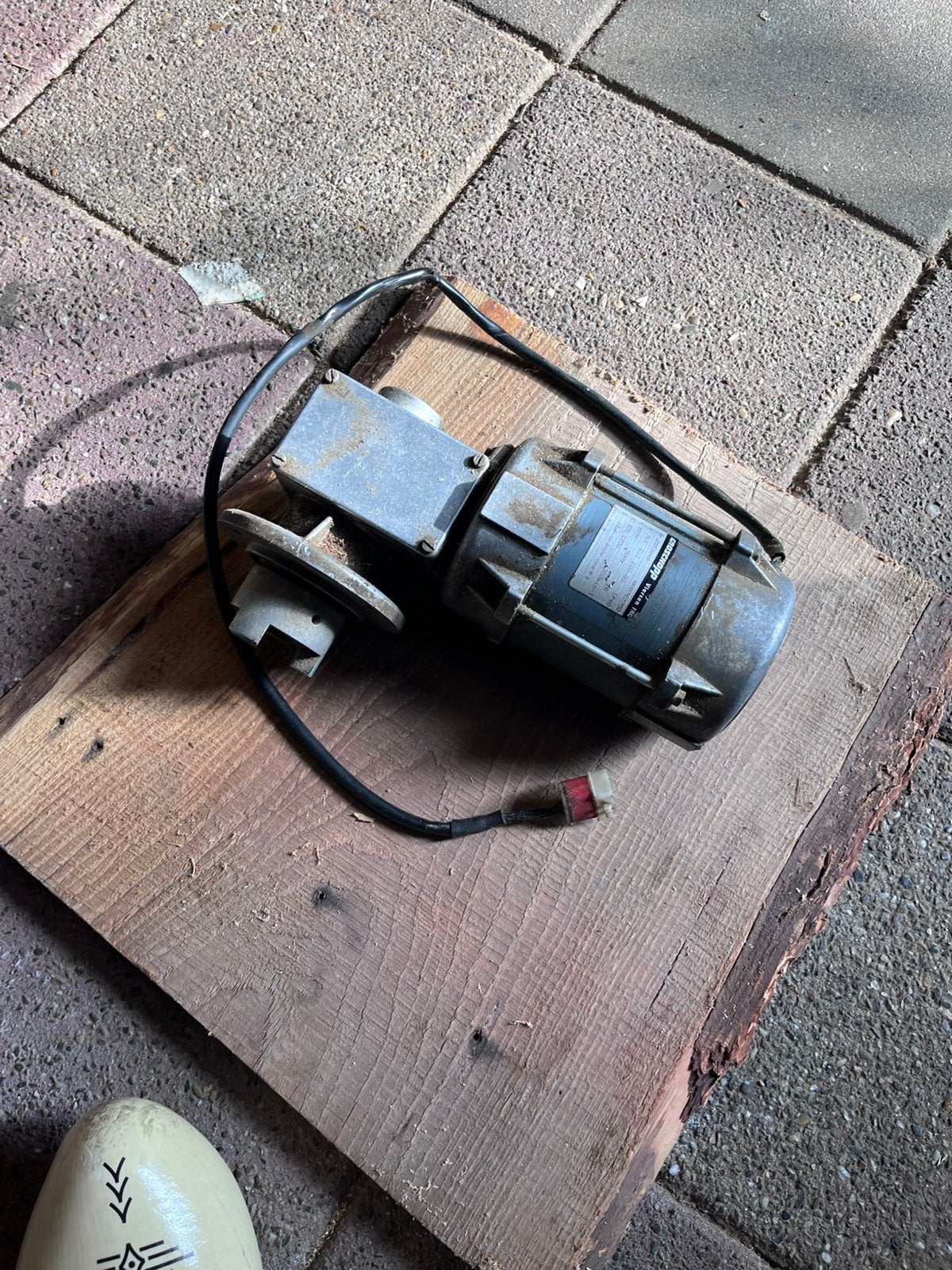 Vertragings motor (schuurvondst), Doe-het-zelf en Verbouw, Ophalen, Gebruikt, Elektromotor