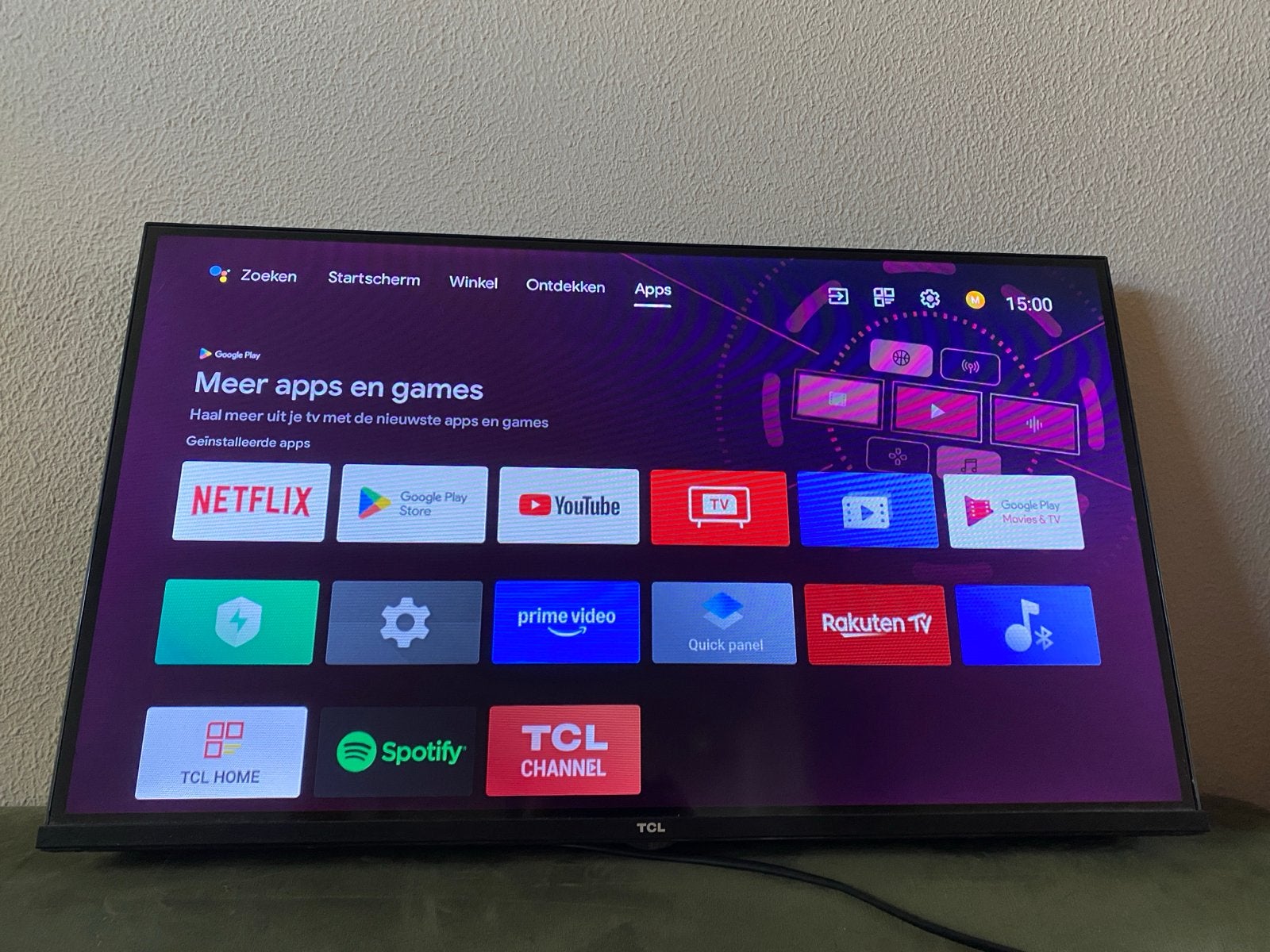 TCL 32S6200 Smart TV - 32 inch HD Ready Android TV, Ophalen, 50 Hz, HD Ready (720p), 80 tot 100 cm