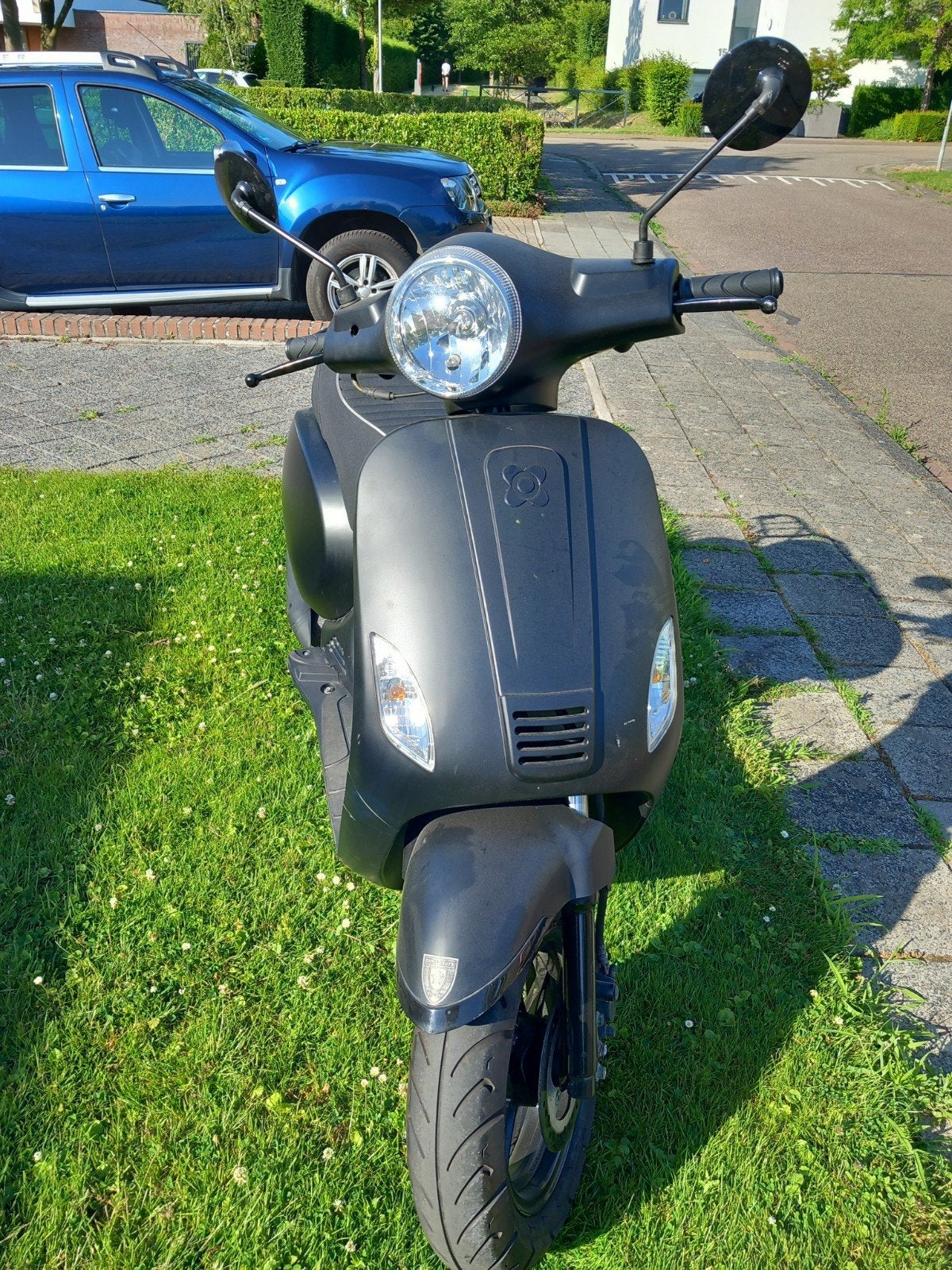 AGM VX50i Scooter 45km/h 5043 km gere Mat Zwart, Goede Staat, Ophalen, Benzine, Overige merken