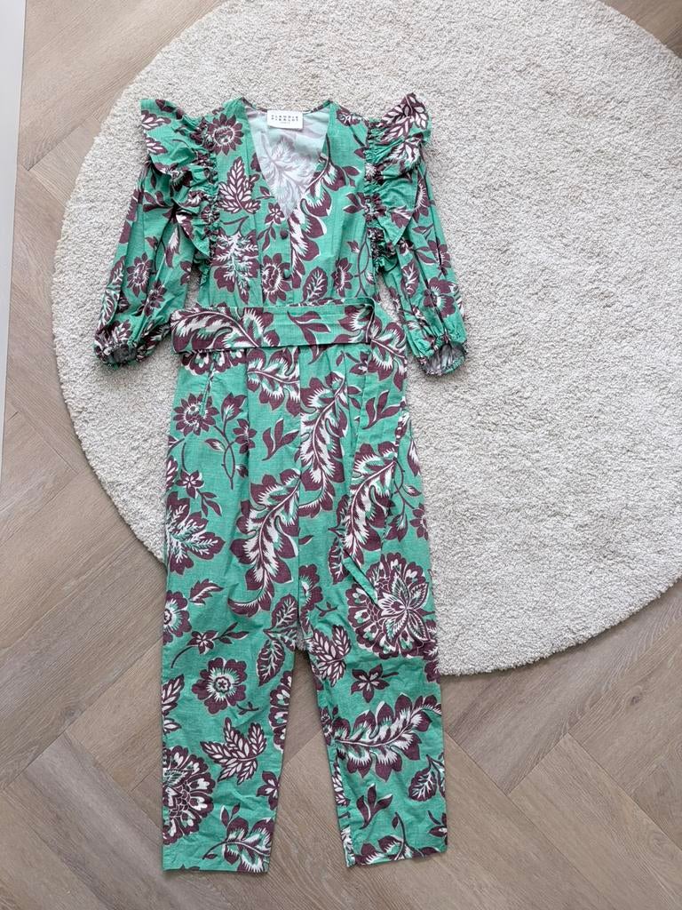 Jumpsuit Claudie Pierlot Maat S, Kleding | Dames, Ophalen of Verzenden, Zo goed als nieuw, Maat 36 (S), Groen
