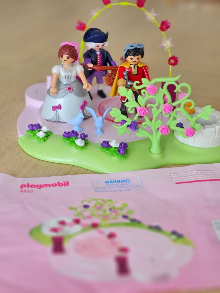 Playmobil 6853 Koninklijk Paar met Muzikant en Decor, Ophalen