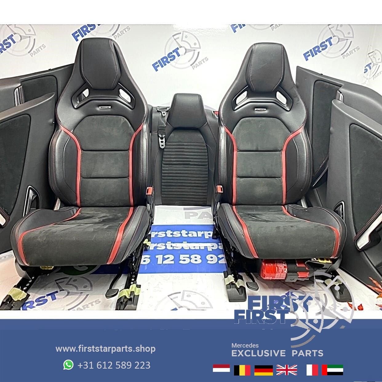 A45 AMG interieur Mercedes kuip stoelen W176 A Klasse W117, Gebruikt, -, Ophalen of Verzenden, -