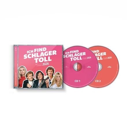 Ich find Schlager toll - Frühjahr/Sommer 2026 - 2 CDs