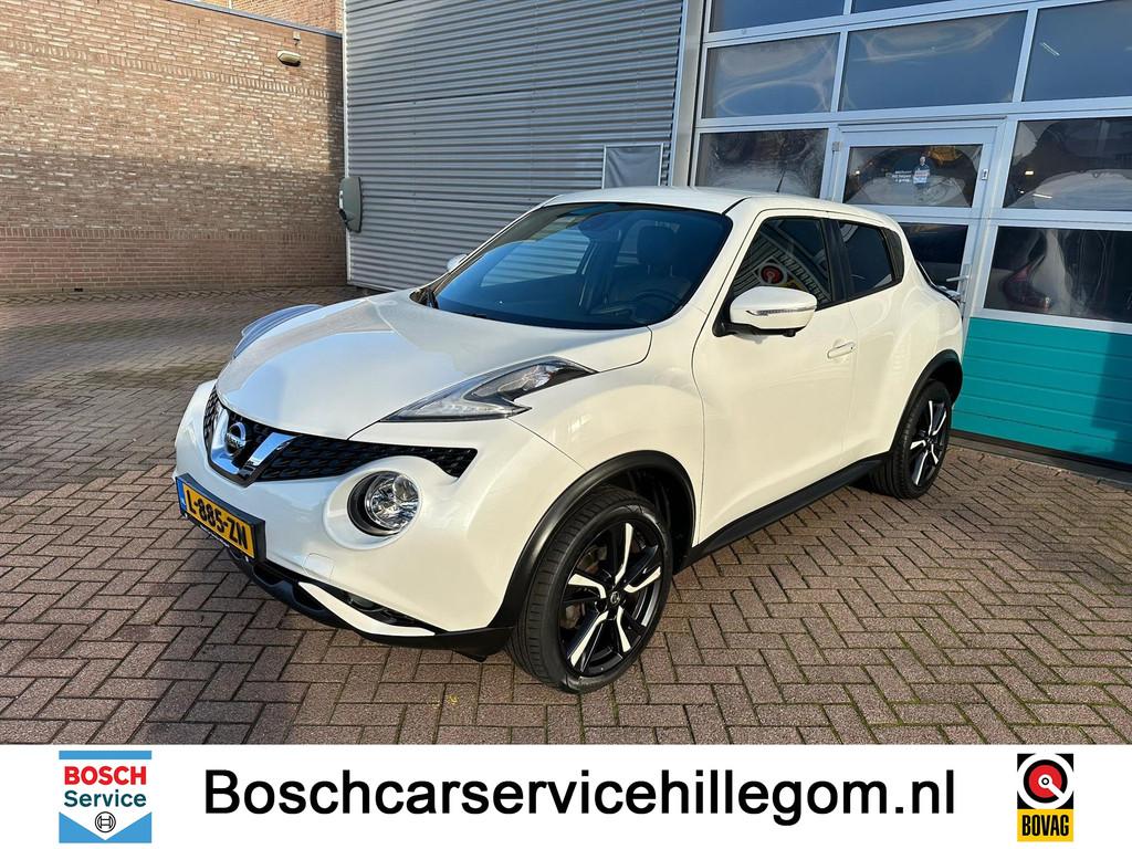 NISSAN Juke 1.2 DIG-T S&S 115pk 2WD N-Connecta, Auto's, 639 kg, Stof, 116 pk, Wit