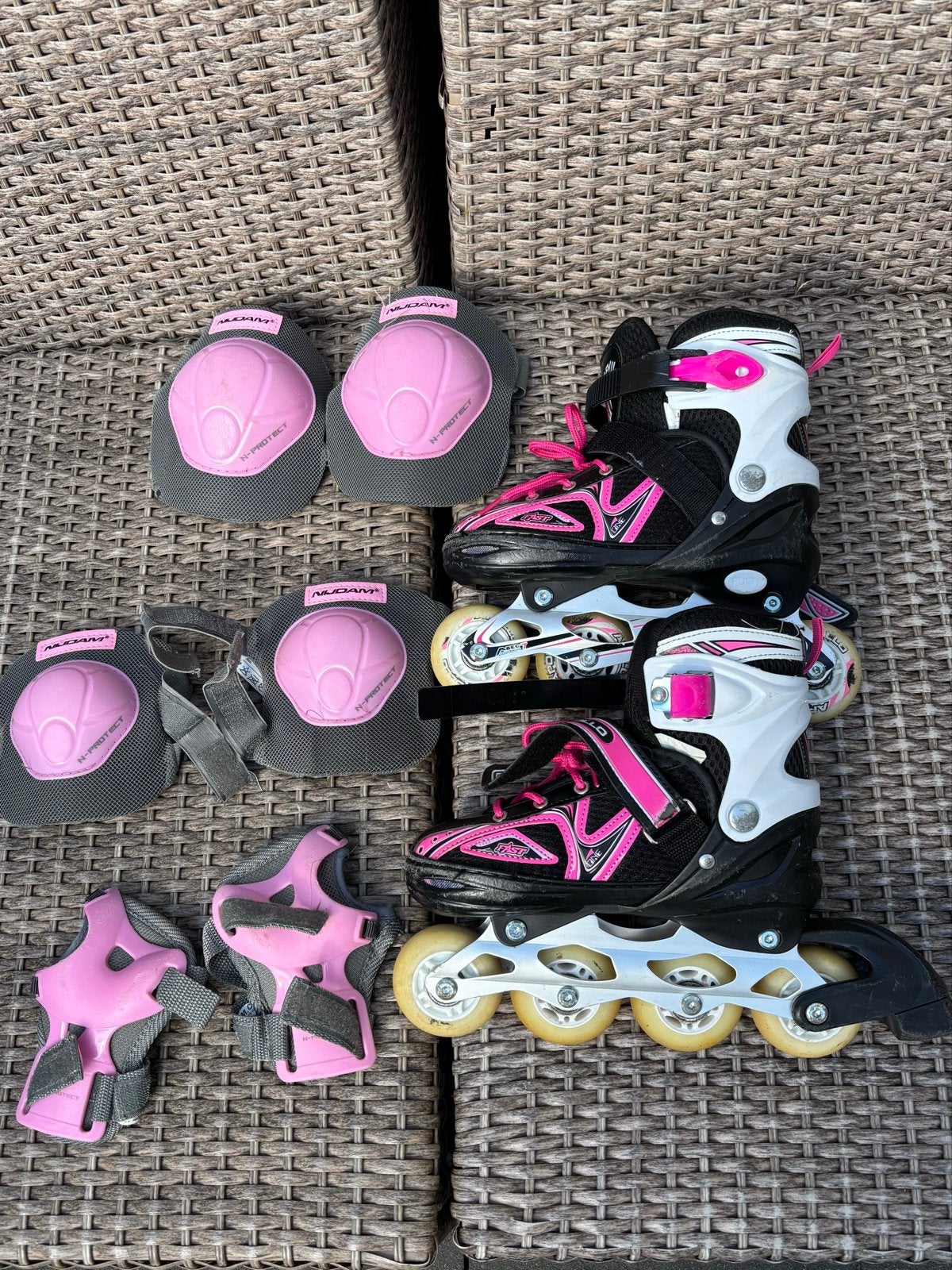 Apollo Inline Skates met Bescherming - Maat 31-34, Kinderen, Inline skates 4 wielen, Ophalen, Overige merken