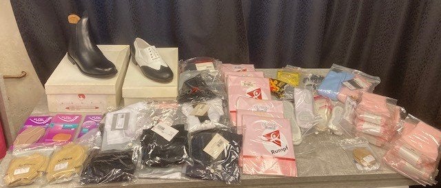 Grote partij ballet/dansmode & accessoires, Sport en Fitness, Nieuw, ..., Ophalen of Verzenden, Kleding