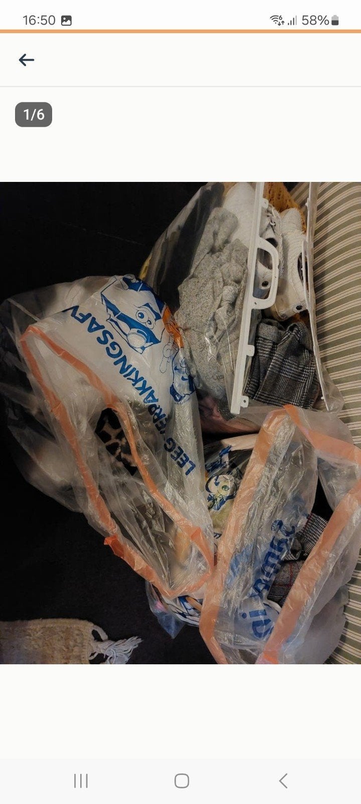 3 grote zakken met kleding moet weg, Diversen, Rommelmarktspullen, Ophalen