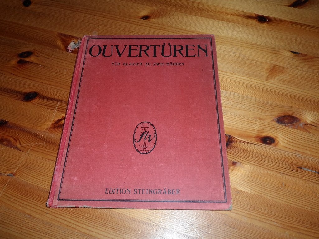 Ouverturen albums - 2 en 4 handen, Gebruikt, Klassiek, Ophalen of Verzenden, Artiest of Componist