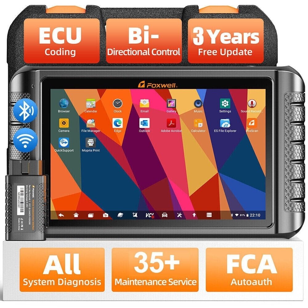 Foxwell Nt1009 Bluetooth Obd2 Auto Diagnostische, Auto diversen, Ophalen of Verzenden, Zo goed als nieuw
