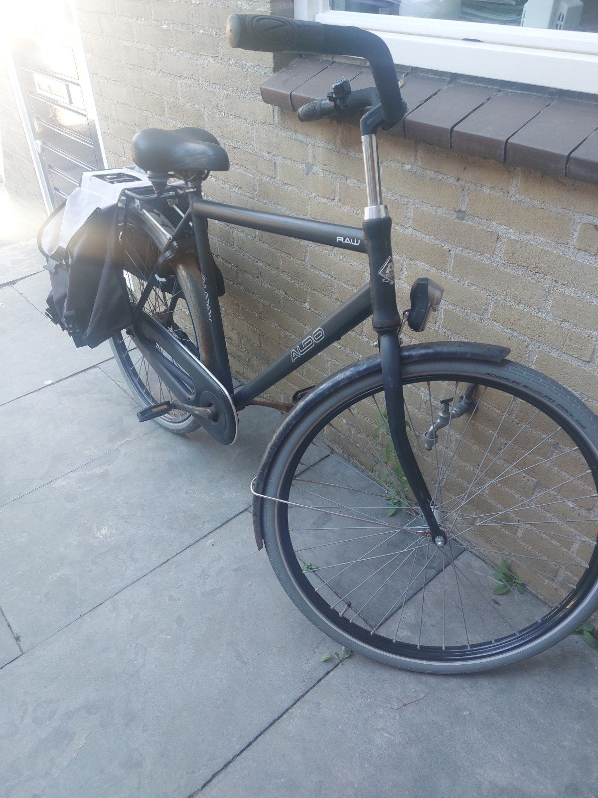 herenfiets, Terugtraprem, Gebruikt, Versnellingen, 49 tot 53 cm
