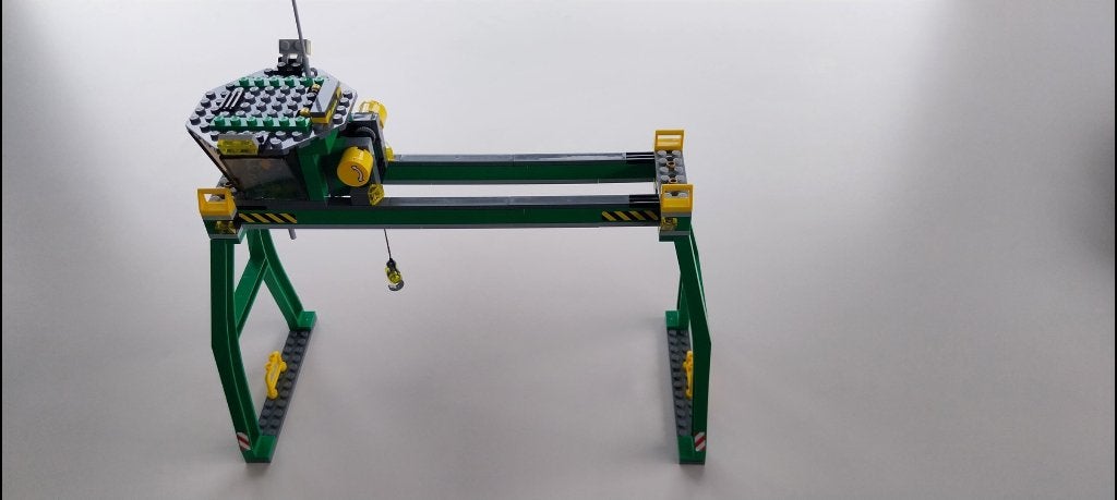 Lego trein: containerkraan (uit de 7939 treinset), City, Lego, Nieuw, Ophalen of Verzenden