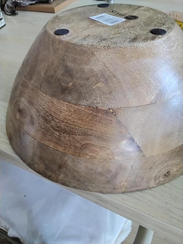 Houten schaal style point 20.00, Witgoed en Apparatuur, Wasmachines, Ophalen of Verzenden, Zo goed als nieuw
