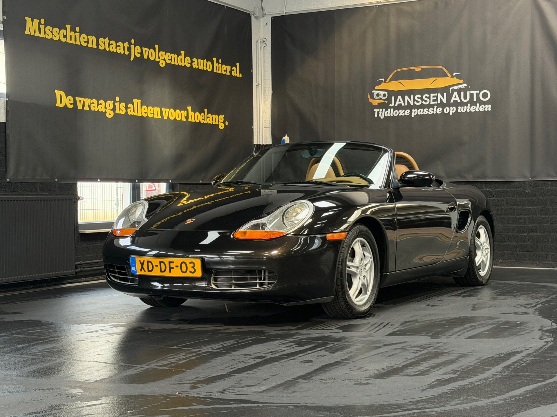 Porsche Boxster 2.5 Tiptronic | NL Auto | Topstaat | NAP | V, Auto's, Dealer onderhouden, Achterwielaandrijving, Gebruikt, Beige