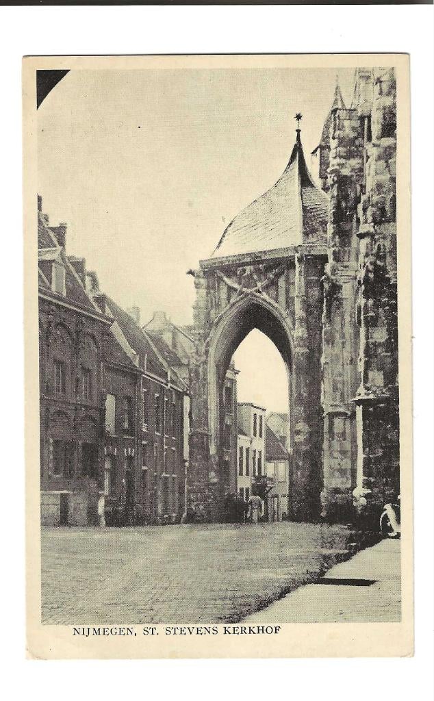 Nijmegen, st. Stevens Kerkhof., Ophalen of Verzenden, Voor 1920, Ongelopen, Gelderland