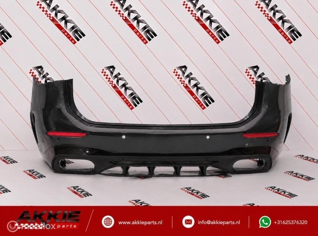 Mercedes c klasse bumper achter Stationwagen W206 S206, Gebruikt, Ophalen of Verzenden, Achter, Bumper
