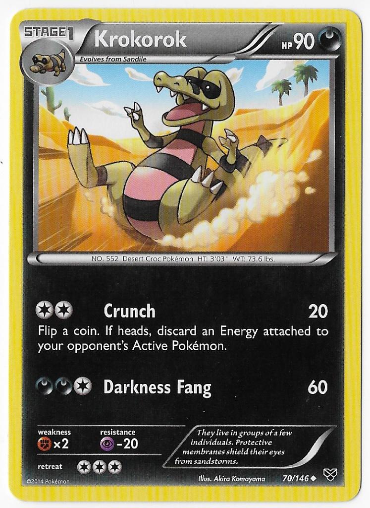 XY,  Krokorok [uncommon] 70/146, Verzenden, Nieuw, Losse kaart